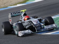 Michael Schumacher v monoposte MGP W01